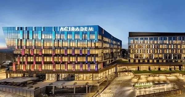 Exterior of Acibadem Altunizade Hospital in Istanbul